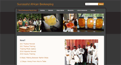 Desktop Screenshot of africanbeekeeping.com